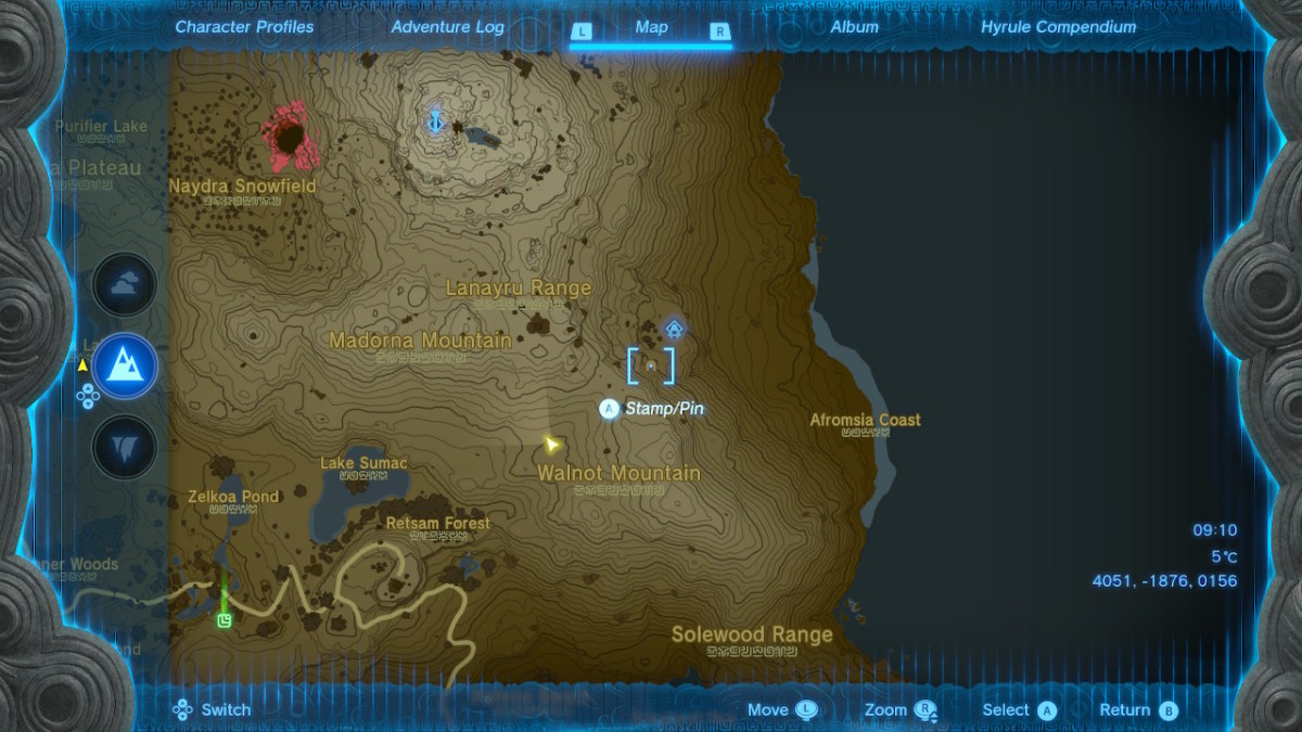 Zelda TOTK Barbarian Leg Wraps location